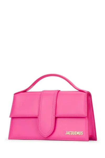 Shop Jacquemus Handbags. In Neonpink