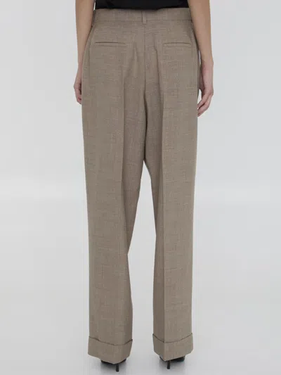 Shop The Row Tor Trousers In Grey