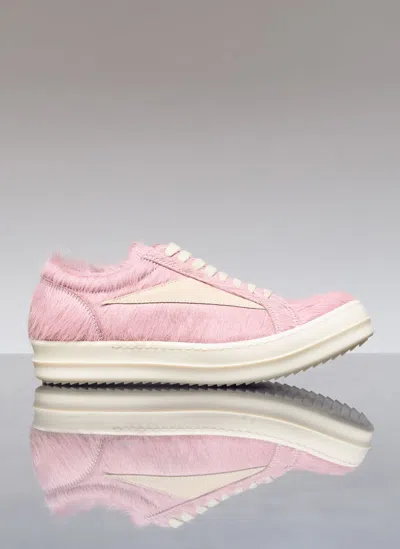 Shop Rick Owens Vintage Sneakers In Pink