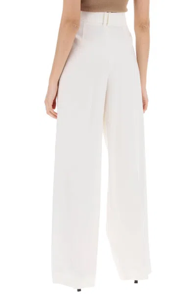 Shop The Row Wide-leg Pants By Antone In White