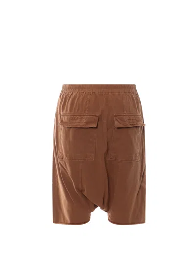 Shop Drkshdw Bermuda Shorts In Brown