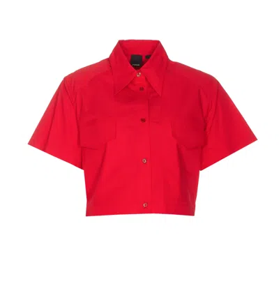 Shop Pinko Castallia Shirt In Red