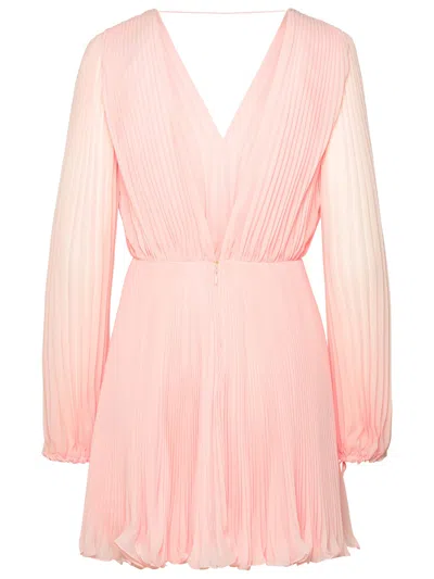 Shop Max Mara Visita Pink Polyester Dress