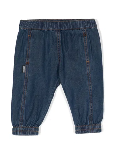 Shop Moschino Jeans Affusolati In Blue