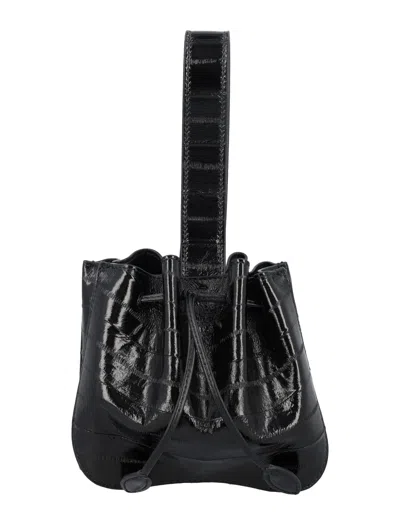 Shop Alaïa Rose Marie Bag In Black