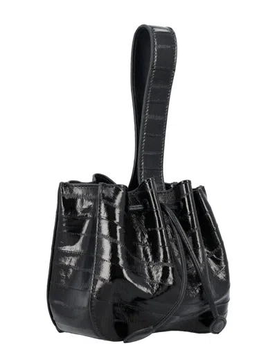 Shop Alaïa Rose Marie Bag In Black