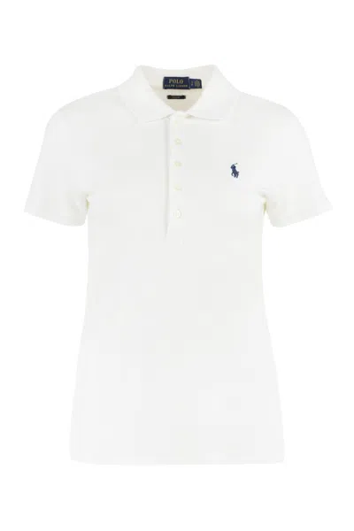 Shop Polo Ralph Lauren Stretch Cotton Piqué Polo Shirt