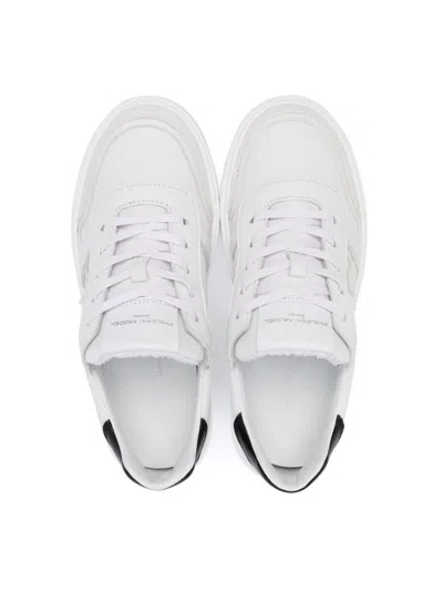 Shop Philippe Model Sneakers Junior Temple In White