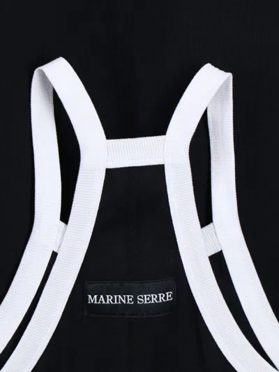 Shop Marine Serre Dress In Black