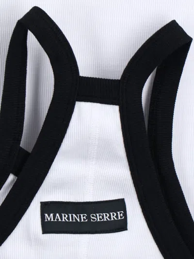 Shop Marine Serre Dress In White
