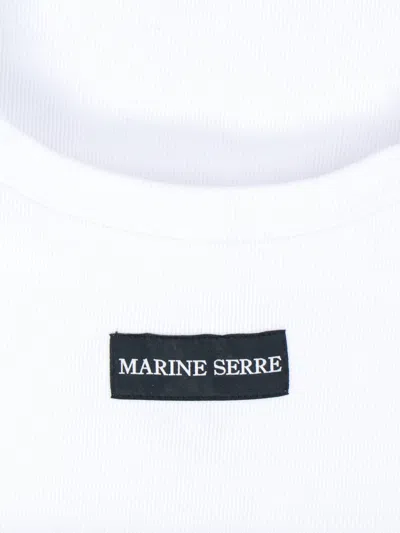 Shop Marine Serre Top In White