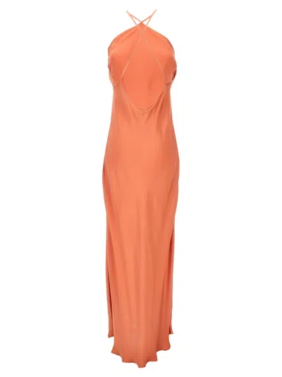 Shop Twinset Canyon Dress In Orange