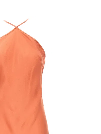 Shop Twinset Canyon Dress In Orange