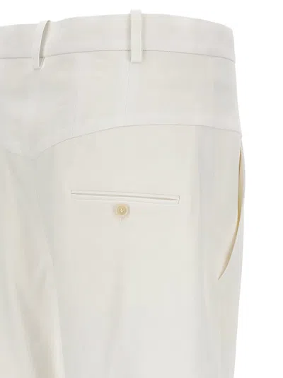 Shop Isabel Marant Staya Trousers In White