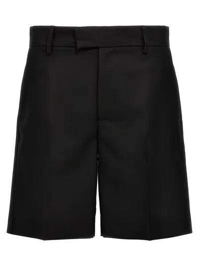 Shop Séfr Sven Bermuda Shorts In Black