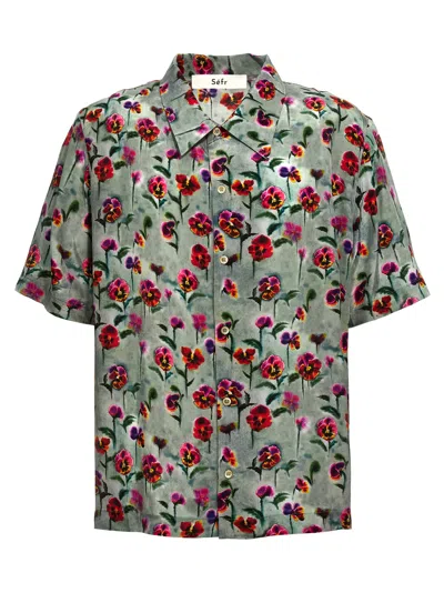 Shop Séfr Noam Shirt In Multicolor