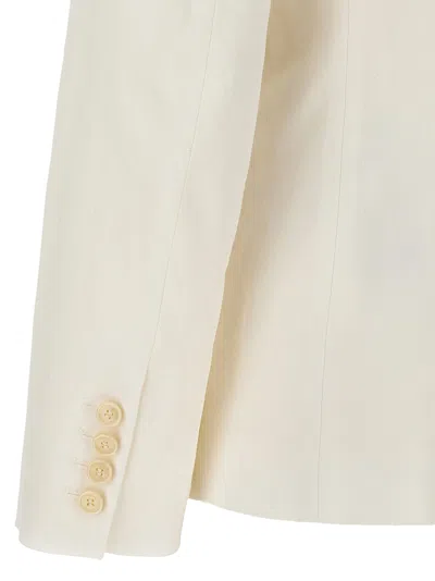 Shop Isabel Marant Manzil Blazer In White