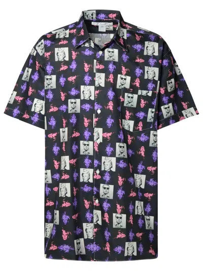 Shop Comme Des Garçons All-over Printed Shirt In Print F