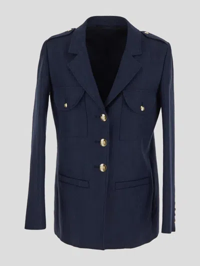 Shop Blazé Milano Blazè Jackets In Blue