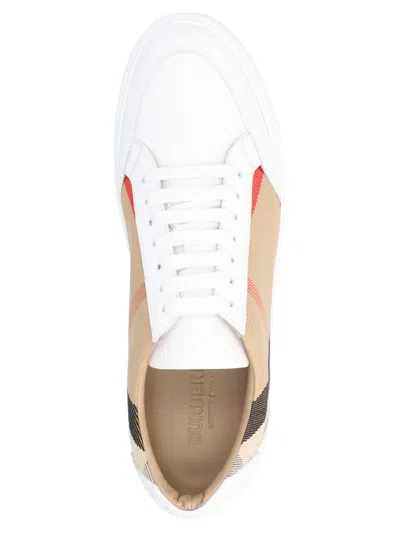 Shop Burberry 'new Salmond' Sneakers In Multicolor