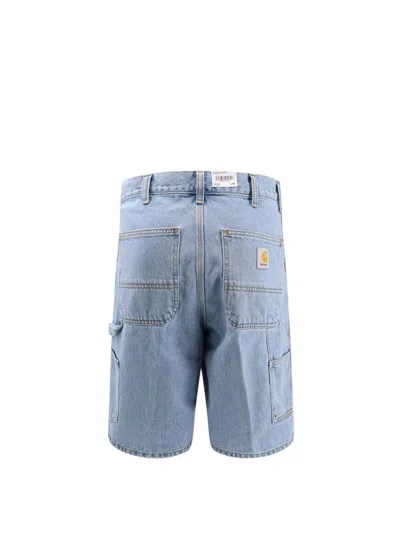 Shop Carhartt Wip Bermuda Shorts In Blue