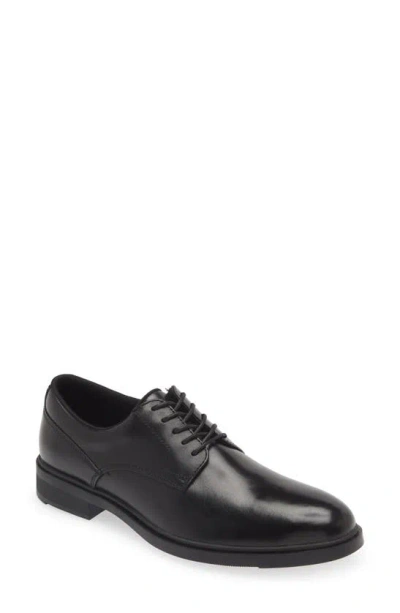 Shop Nordstrom Rack Charlie Comfort Plain Toe Derby In Black