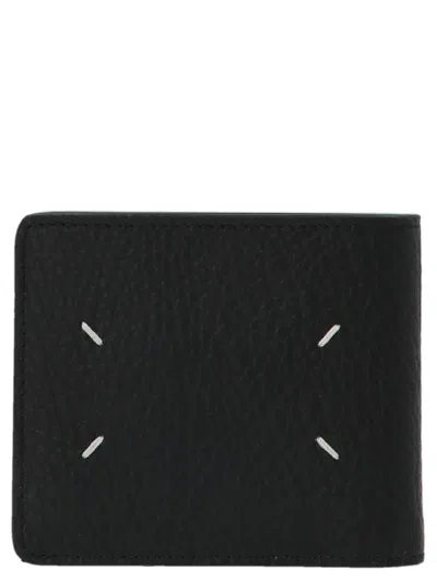 Shop Maison Margiela ‘stitching' Wallet In Black