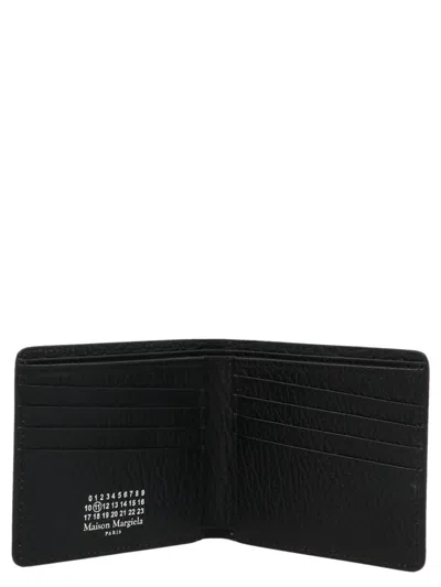 Shop Maison Margiela ‘stitching' Wallet In Black