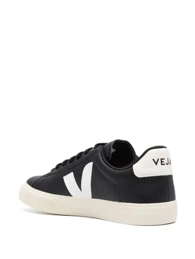 Shop Veja Campo Chromefree® Sneakers In Black