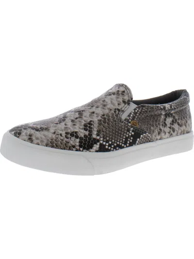 Shop Lamo Piper Womens Faux Leather Lifestyle Slip-on Sneakers In Multi
