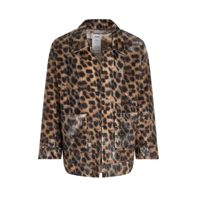 Doublet Men's Summer Fur Hand-painted Jacket