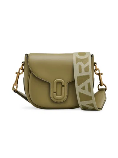 Shop Marc Jacobs Women's The Saddle Bag In Light Moss
