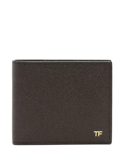 Shop Tom Ford Wallet In Chocolate