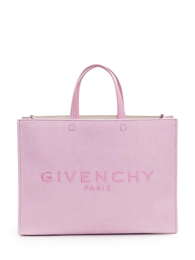 Shop Givenchy G-tote Medium Bag In Old Pink