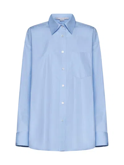 Shop Stella Mccartney Shirt In Sky Blue