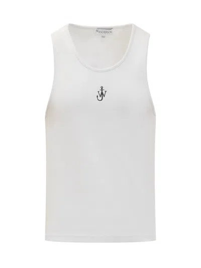 Shop Jw Anderson J.w. Anderson Anchor Tank Top In White