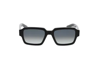 Shop Prada Eyewear Square Frame Sunglasses In Black