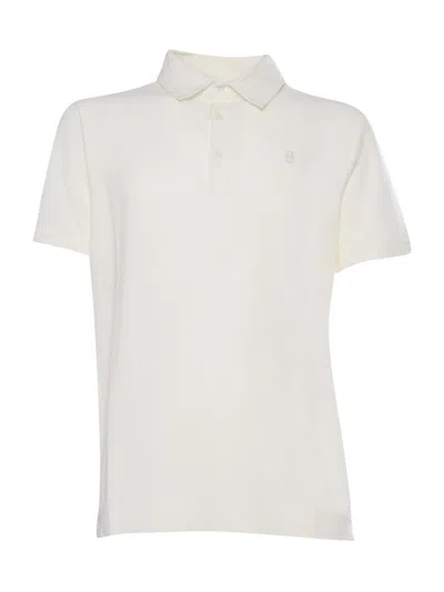 Shop Ballantyne Polo In White