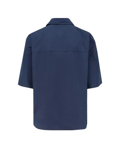 Shop Bottega Veneta Shirt In Blue