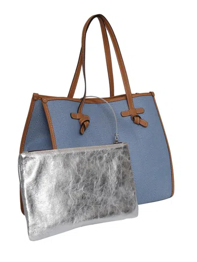 Shop Gianni Chiarini Shoulder Bag. In Blue