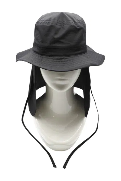 Shop Lemaire Desert Bucket Hat Accessories In Black