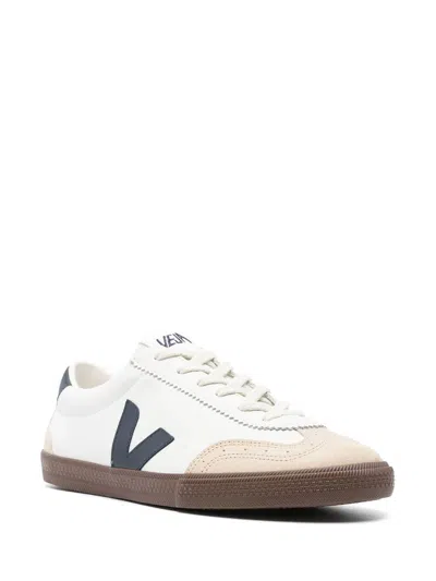 Shop Veja Volley O.t. Sneakers Leather In White