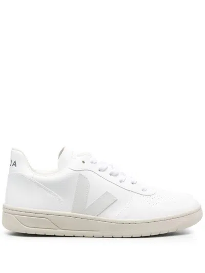 Shop Veja Urca Sneakers In White