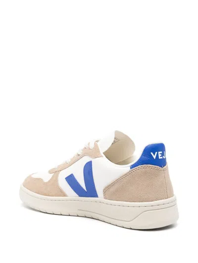 Shop Veja V-10 Chromefree® Sneakers In White