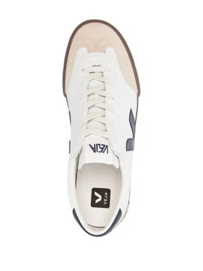 Shop Veja Volley O.t. Sneakers Leather In White