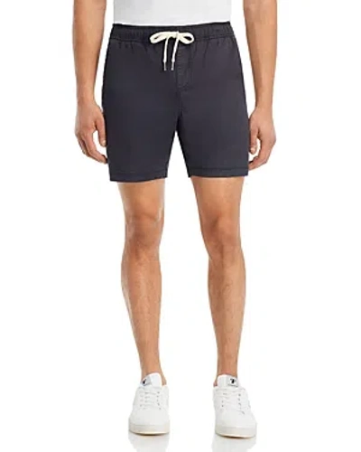 Shop Rails Cruz Cotton Blend Regular Fit 7 Shorts In Washed Black