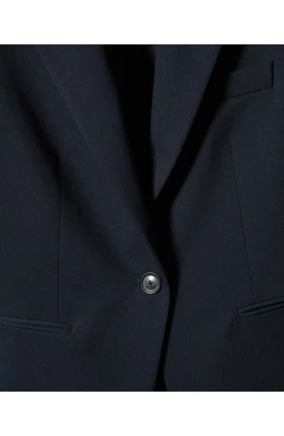 Mango Blazer Dark Navy In Dark Navy