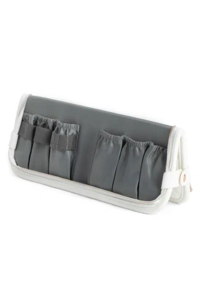 Shop Jenny Patinkin Two-way Makeup Brush Case In Off White