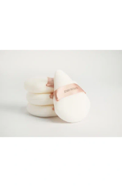 Jenny Patinkin On Pointe Puffs, Set Of 2 In Off White