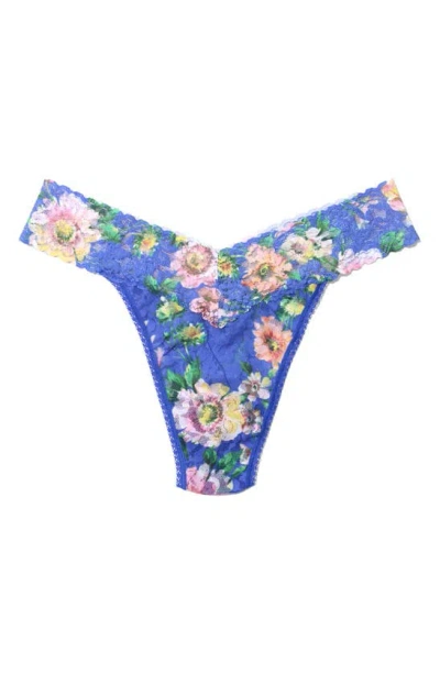 Shop Hanky Panky Print Original Rise Thong In Happy Place